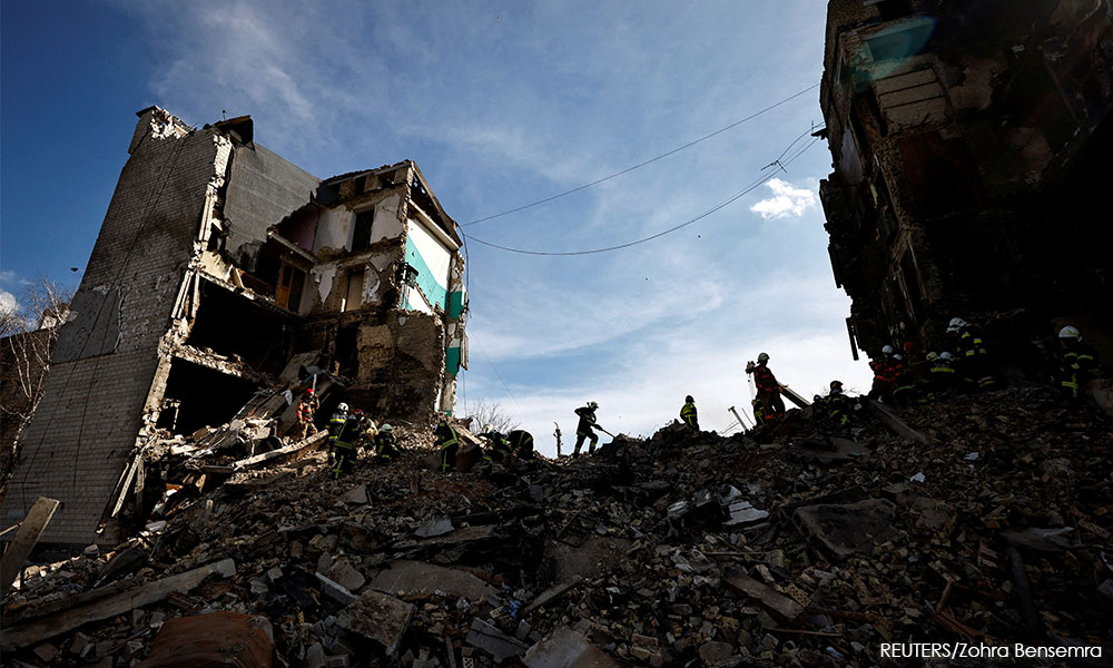 Russia laments 'tragedy' of troop deaths as Ukraine braces for major offensive
