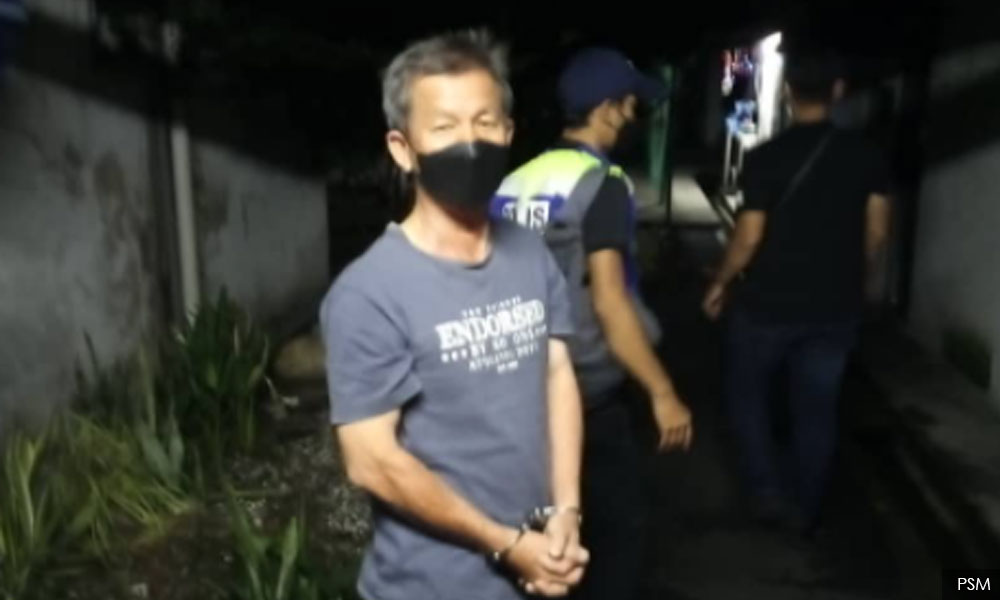 与霹发展机构争地,霹农民谭天炽被捕三小时