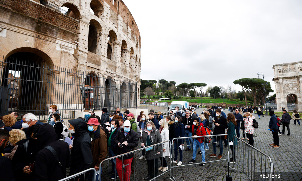 Vaccines have halved Italy's Covid-19 death toll, study shows