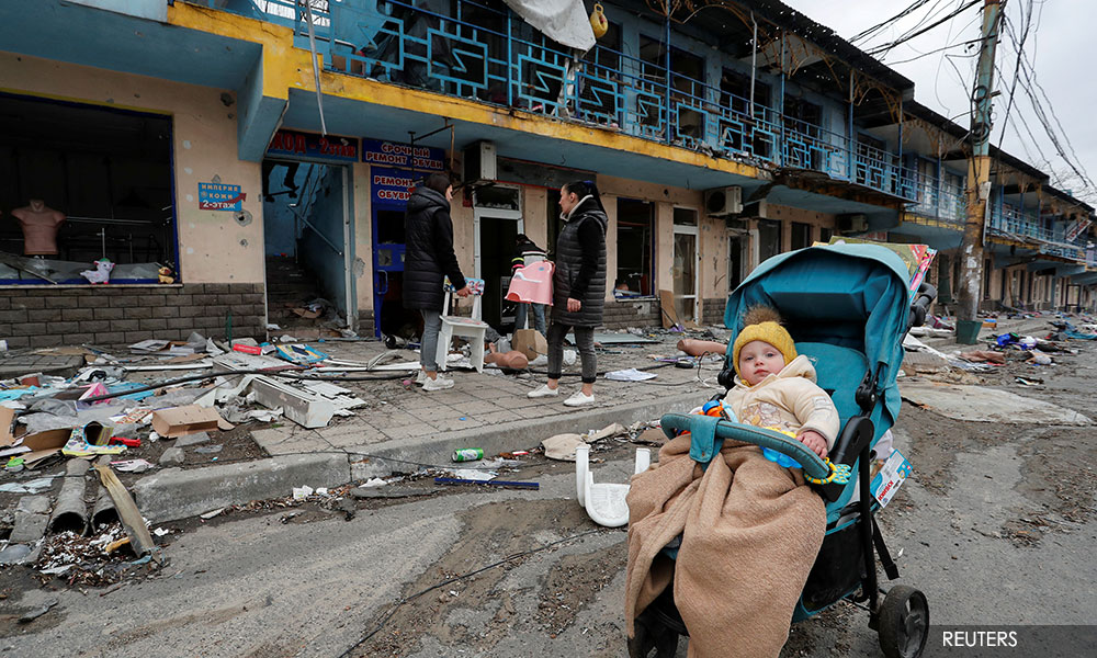 Ukraine seeks to break Russia's siege of Mariupol