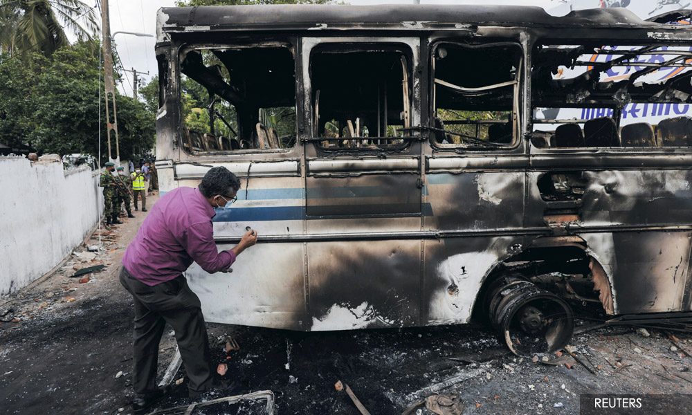 Social media platforms blocked in Sri Lanka after govt imposes curfew