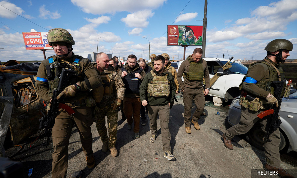 Russian forces pound key cities as Ukraine demands tougher sanctions