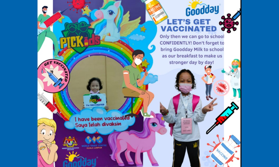Goodday Milk launches Goodday’s Happee PPVs campaign at kids’ vaccination centres