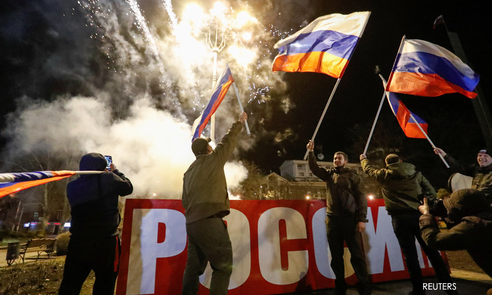 Pro-Russian separatist conscripts in Ukraine war lack training, supplies - sources