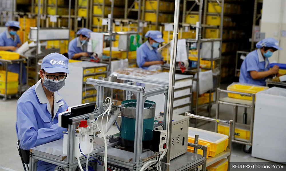 Global factory activity slows as Ukraine crisis, inflation bite