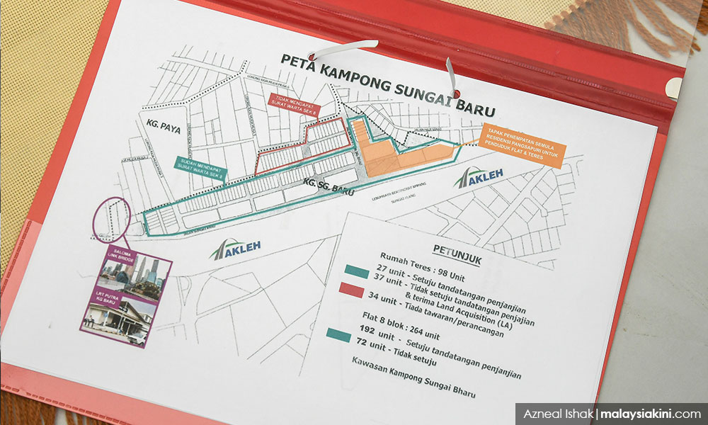 Govt refining land acquisition aspects of Sg Baru redevelopment