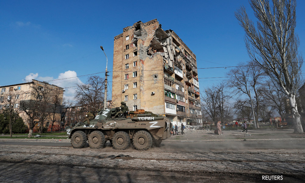 Russia sets deadline for Ukraine troops in Mariupol to surrender