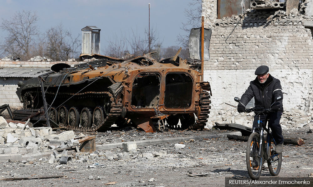 'Battle for Donbas' critical for Russia, says British defence ministry