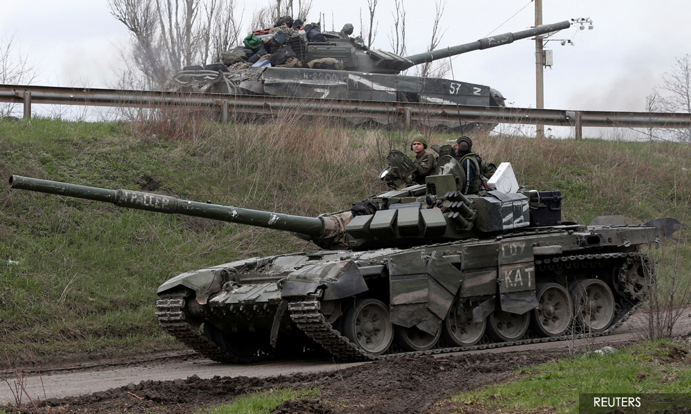 Ukrainians defy Russian surrender demand in Mariupol on 'Easter of war'