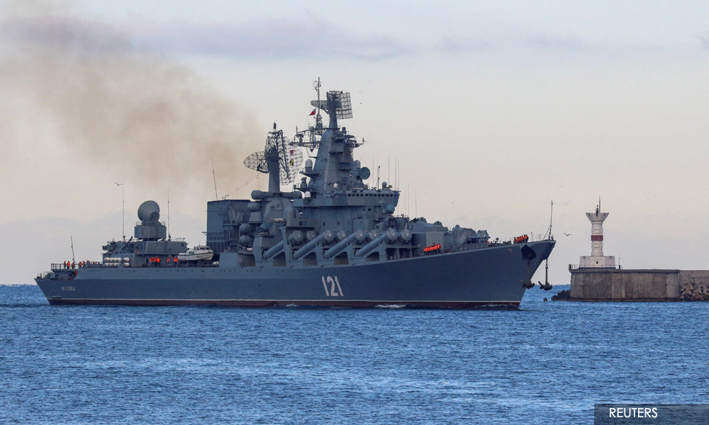 Russia says flagship crippled, Ukraine claims missile strike