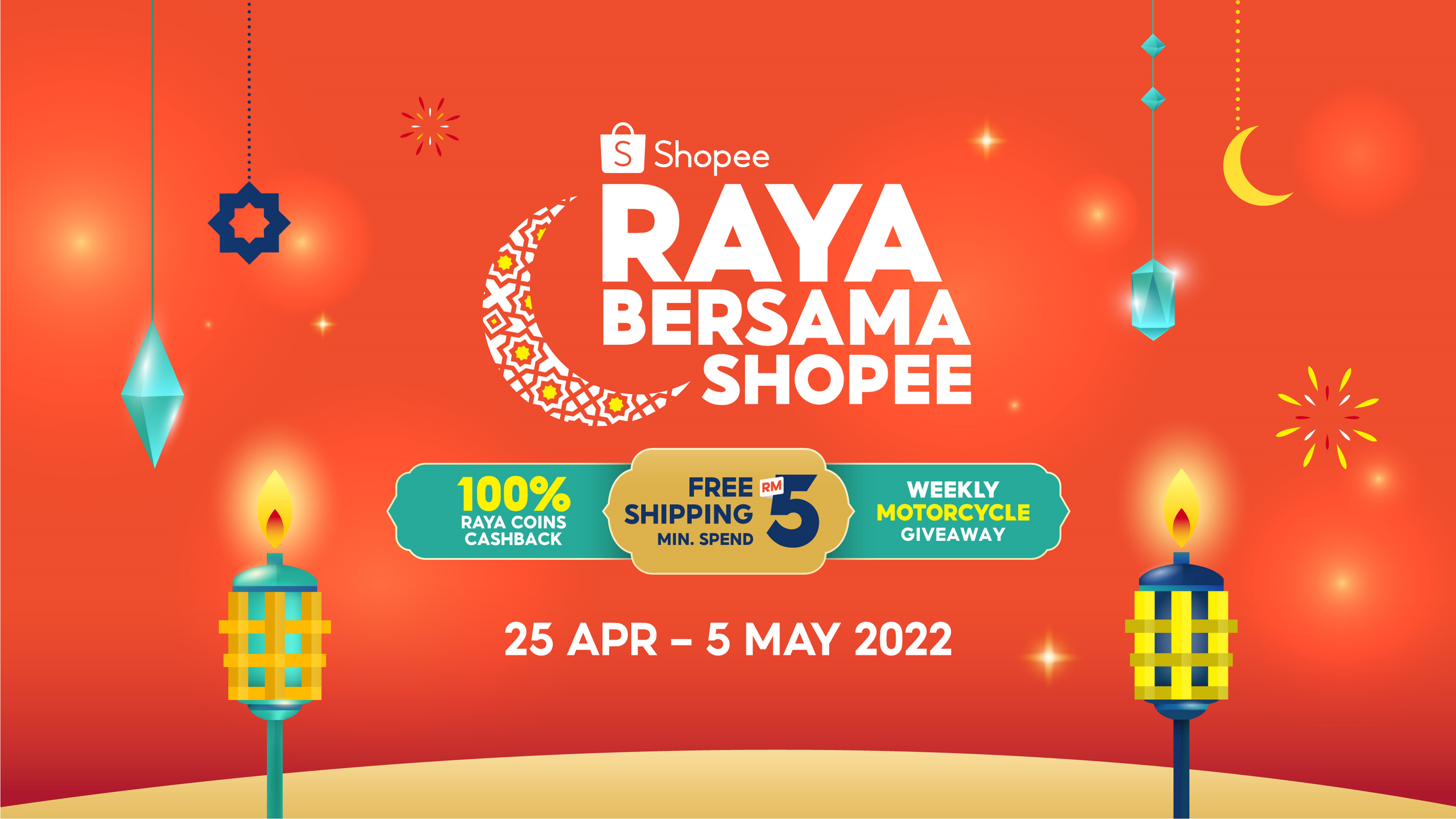 Enliven your Raya with Shopee