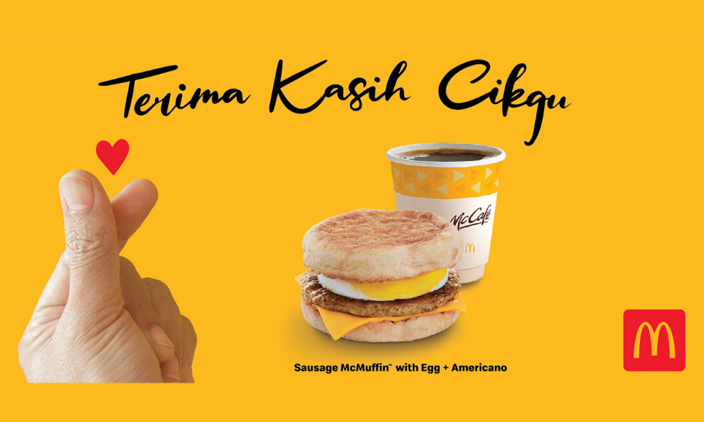 McDonald’s Malaysia Menghargai 500,000 Guru Di Seluruh Negara dengan Baucar Hidangan Percuma McDonald’s Sempena Hari Guru