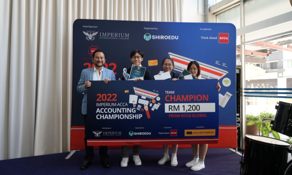 Kuen Cheng High School students emerge victorious at first Imperium-Acca Accounting Championship