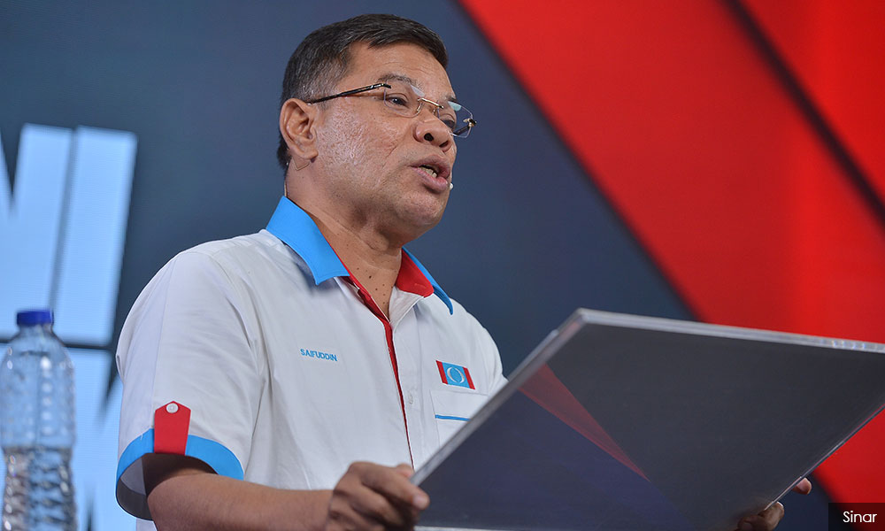 Saifuddin: PKR congress about public issues, unlike Muhyiddin 'drama'