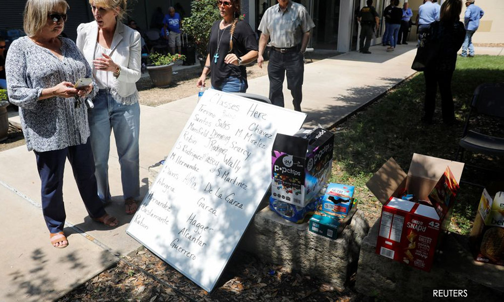 Gunman kills 19 children and a teacher in Texas primary school