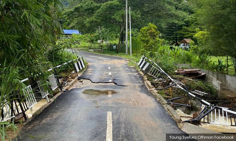 Janda Baik dilanda banjir kilat