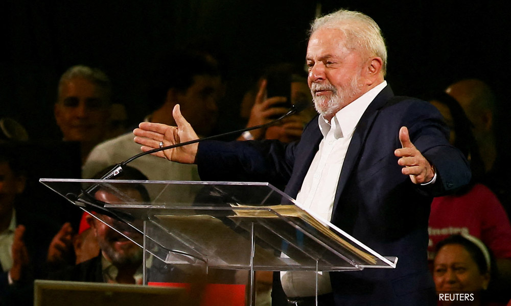Brazil's leftist ex-leader to contest presidential polls, vows to defend democracy