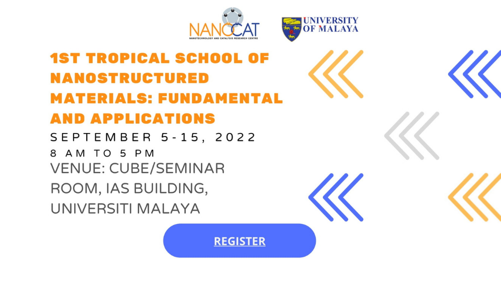 1st Tropical School of Nanostructured Materials: Fundamental and Applications