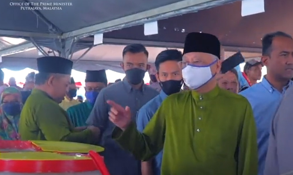 Raya open house at Seri Perdana today