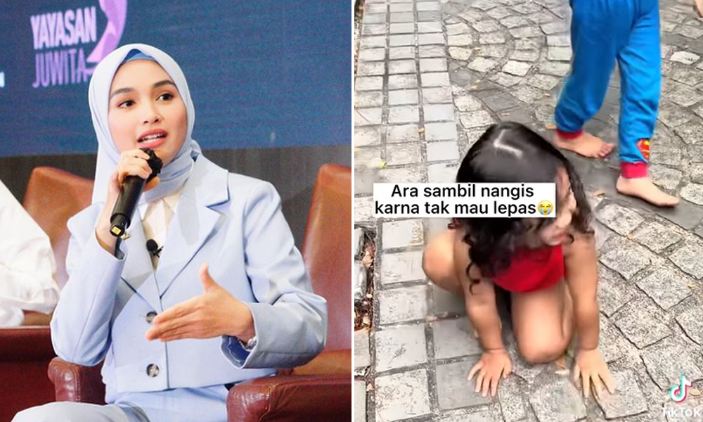 Tya Ariffin nafi dakwaan sengaja tinggalkan anak menangis di lantai