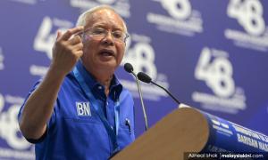 Najib wants far larger majority vote for Pekan in GE15