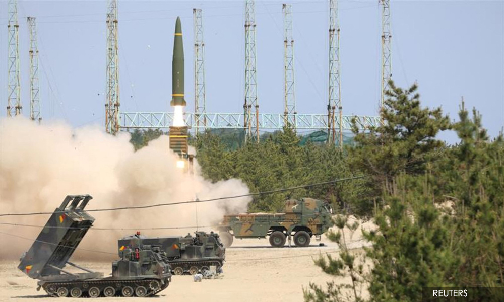 US, South Korea and Japan hold missile defence exercise - Pentagon