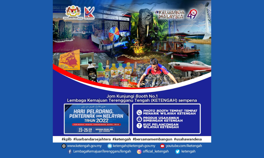 Pameran KETENGAH bersempena Hari Peladang, Penternak dan Nelayan 2022