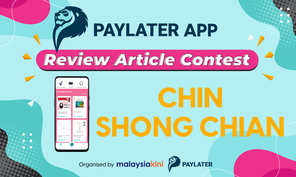 PAYLATER App 评测文大赛 - Chin SC