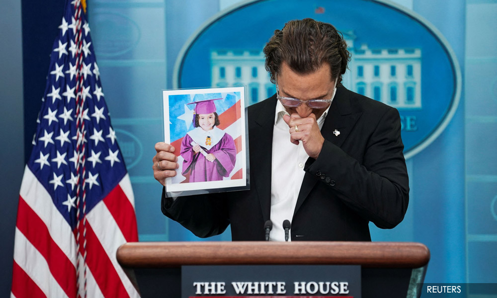 US gun reform: Actor McConaughey, relatives of victims urge lawmakers to act