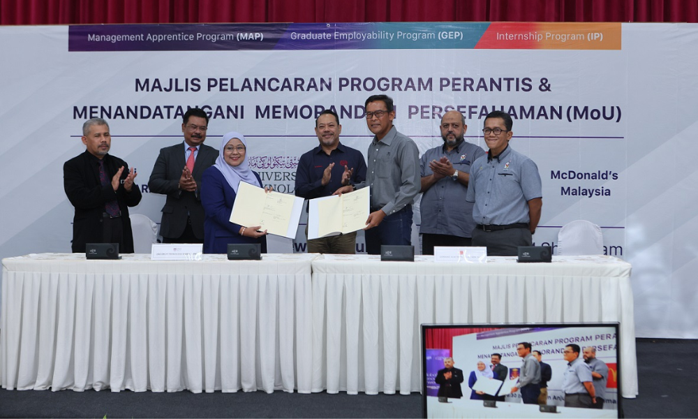 UiTM, McDonald’s Malaysia berganding bahu untuk tingkatkan kebolehpasaran graduan
