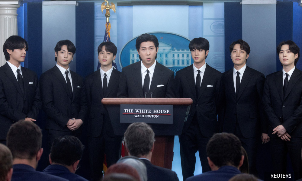 K-pop supergroup BTS meets Biden to discuss hate crimes