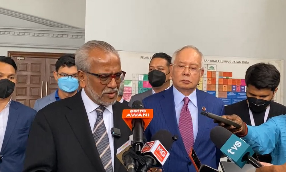 Najib mohon kemuka bukti lanjut batalkan perbicaraan kes SRC