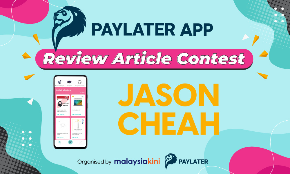 PAYLATER App Review Article Contest - Jason Cheah