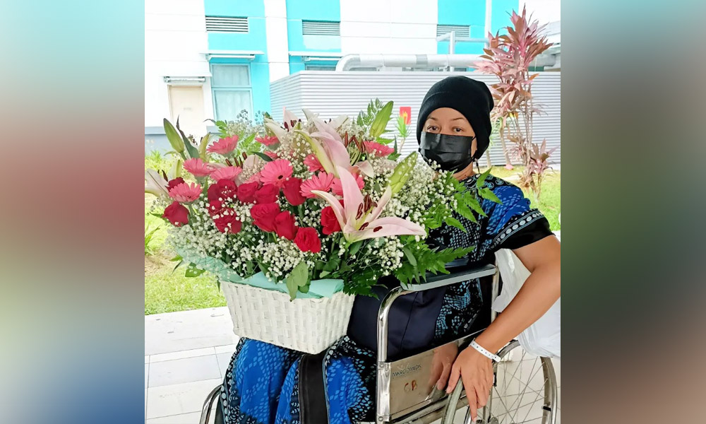 Jasmin Hamid dibenar pulang