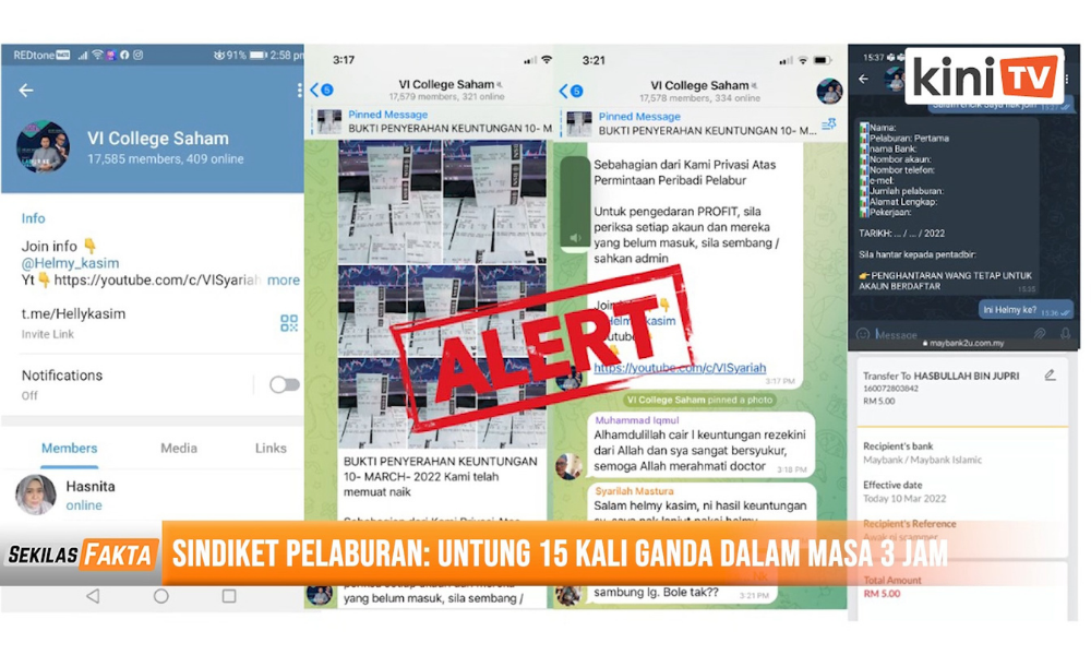 VI College Dakwa Scammer Salah Guna Nama dan Harta Intelek
