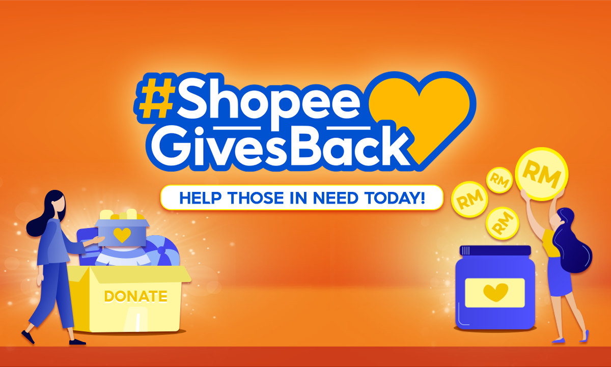 #ShopeeGivesBack to the underserved community by raising RM2.9 million with NGOs