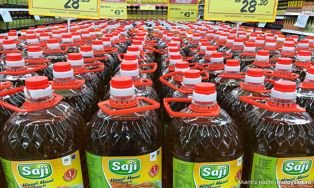 Harga runcit minyak sawit kemasan botol kekal - Salahuddin