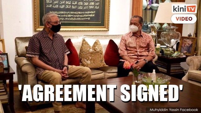 PN: Ismail Sabri signed agreement on DPM post