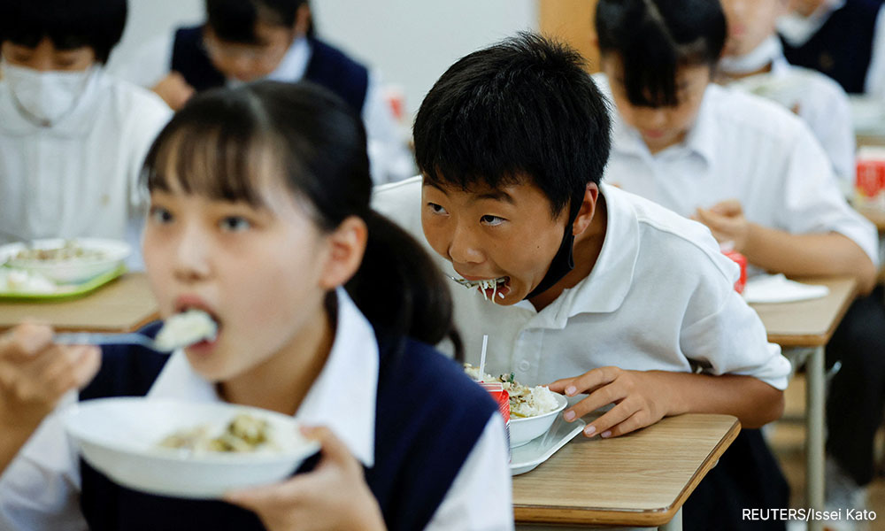Tokyo school swaps fresh fruit for jelly as food prices soar
