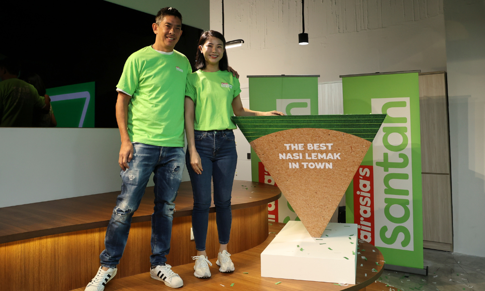 airasia’s Santan unveils ‘best nasi lemak in town’ with convenient new packaging & affordable price