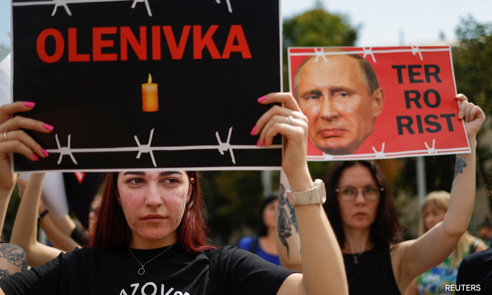 Russia invites UN, Red Cross experts to probe Ukraine jail deaths