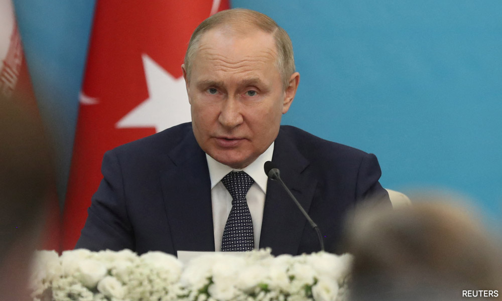 Putin says Ukraine did not make good on preliminary peace deal