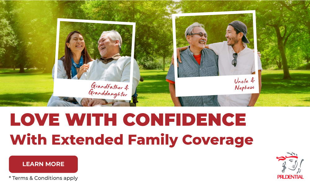 Prudential redefines the concept of “Family” to allow more Malaysians to be protected!
