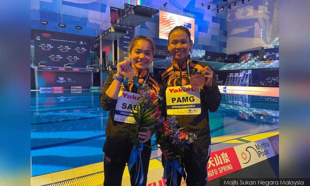 Pandelela-Dhabitah raih gangsa di Budapest