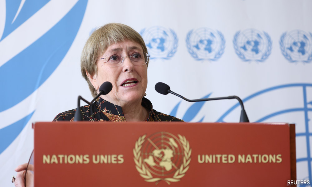 China wants UN rights chief to stop releasing Xinjiang report - document