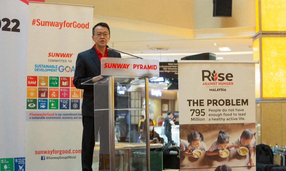 Sunway to pack 2 million meals to fight hunger - Vimarsana News