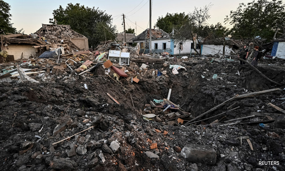 Russian attack kills 22 civilians on Ukraine's Independence Day
