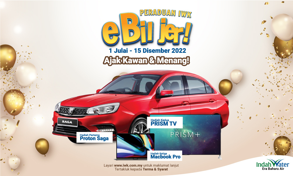 e-Bil jer! Kemudahan di hujung jari anda