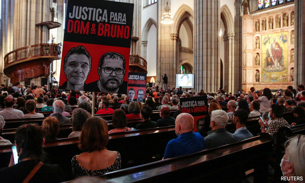 Brazil police arrest 5 more in murders of journalist, Amazon expert