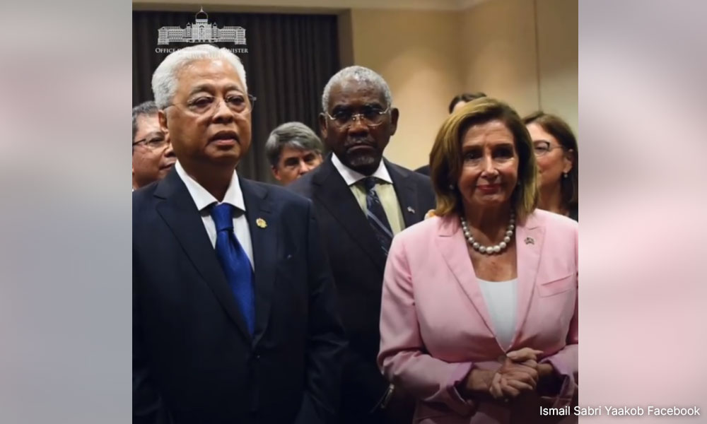 首相以国语欢迎佩洛西,冀马美经济安全合作继续